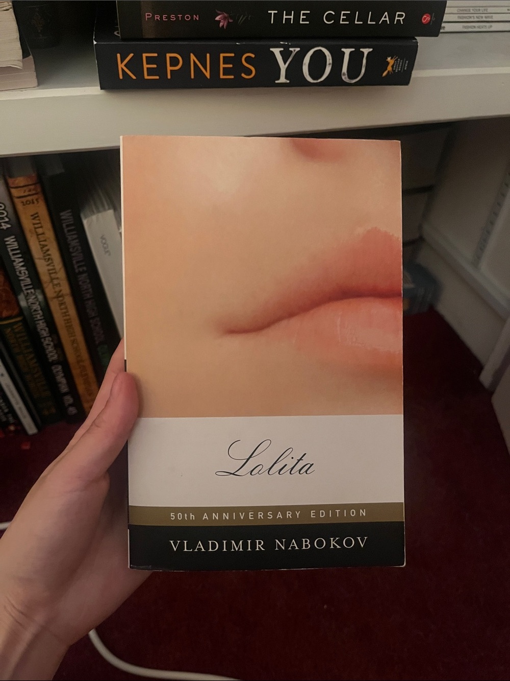 Lolita 50th Anniversary Edition Lipstick-Inspired Cover — Soft Pink
